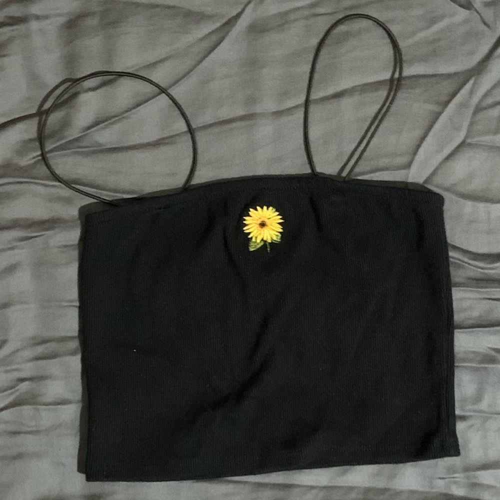 Forever 21 Spaghetti Strap Crop Top